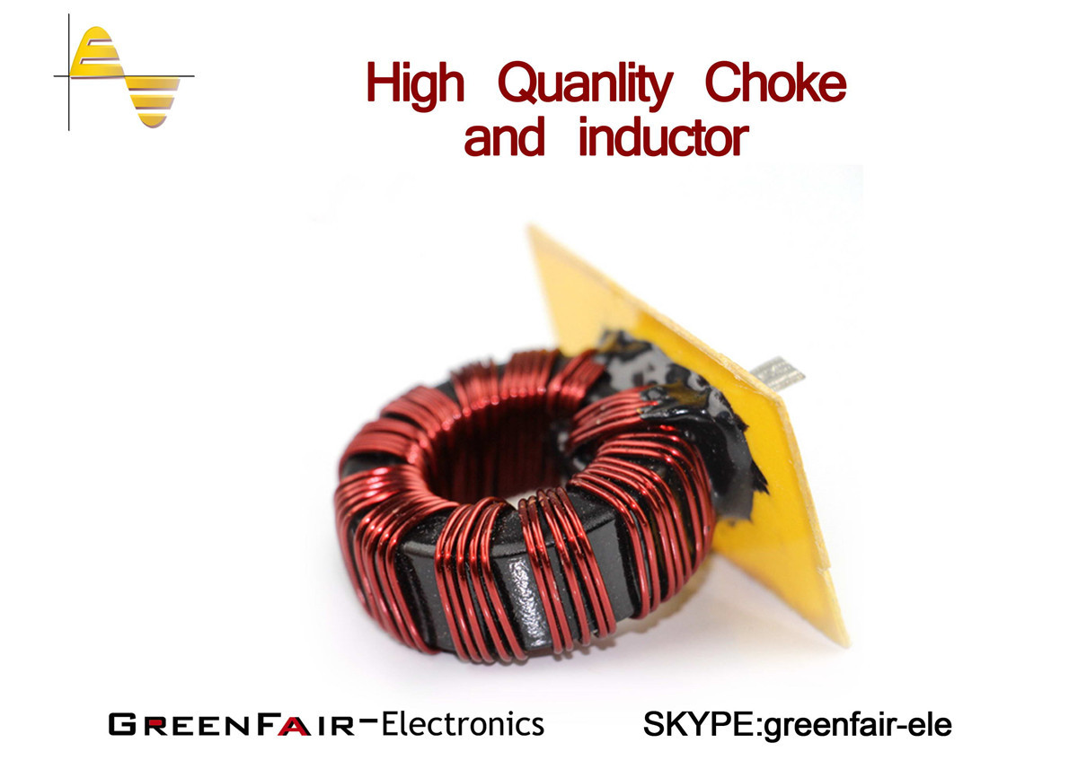 Vertical T22 5 Toroidal Common Mode Choke Windings Switching Power Supply Drivers