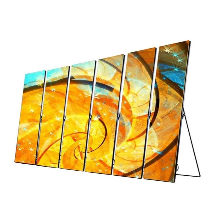 128X96mm Indoor Weatherproof Full Color LED Poster Commercial LED Display Screen