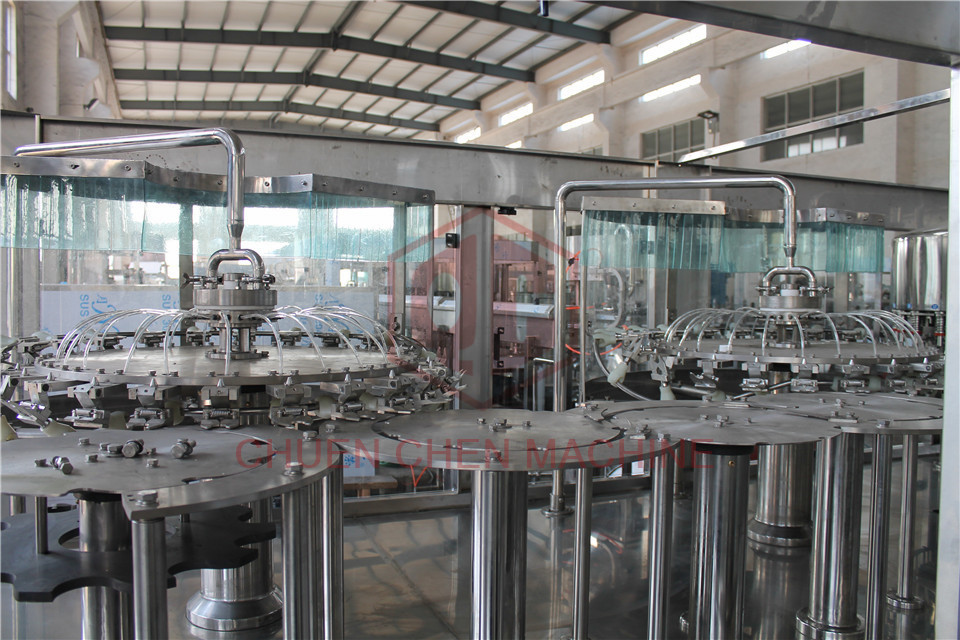 Drinking Water Bottle Filling Machine Mineral Water Purifier Packing