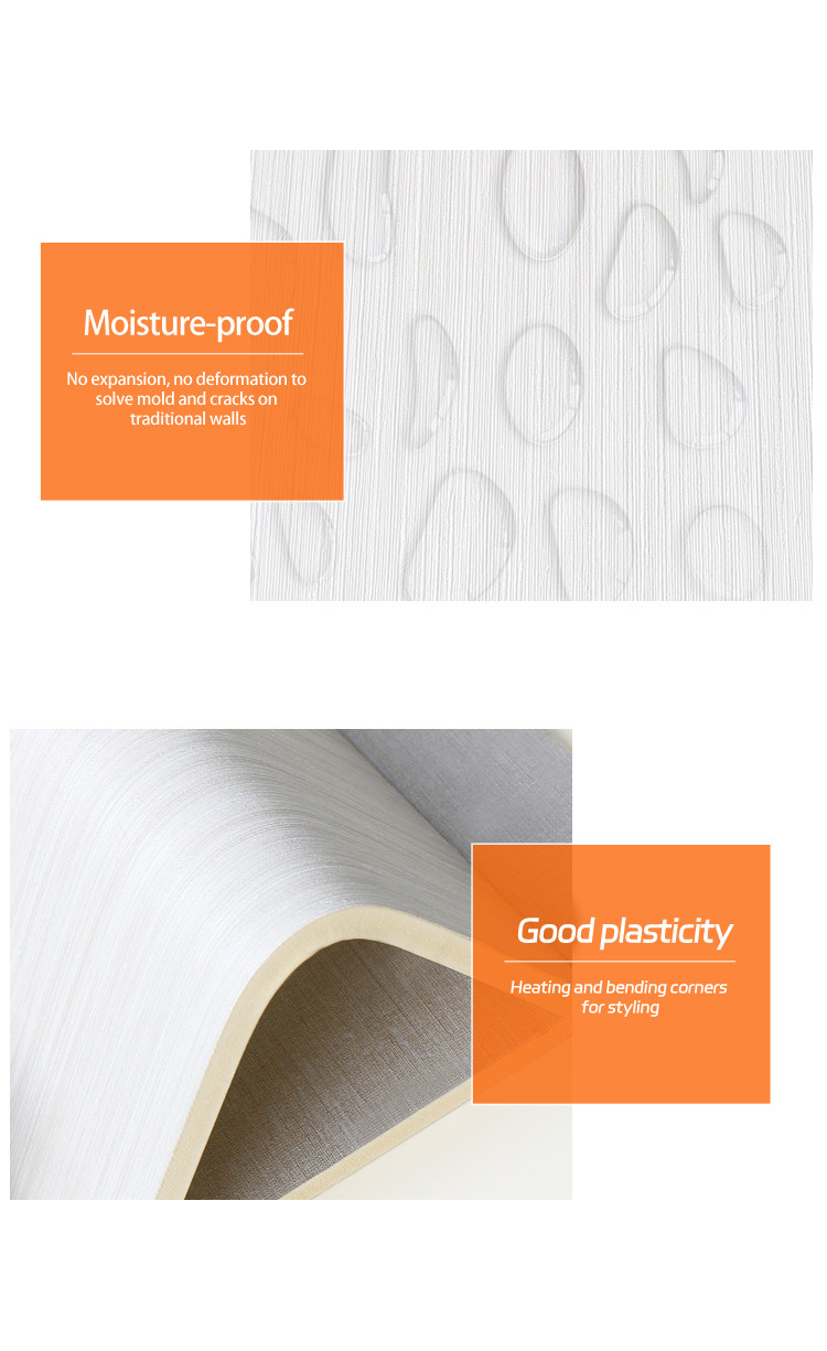 5mm 8mm Fabric Bamboo Charcoal Fibre Board Waterproof Moisture Proof OEM ODM