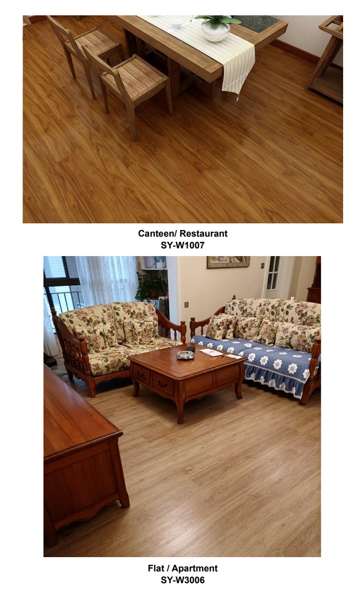 Unilin 4mm Non Slip SPC Luxury Flooring Waterproof GKBM FT-W29174-1
