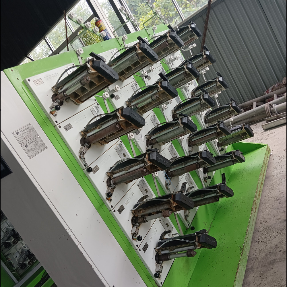 Second Hand High Speed Winding Machine For PP PE Plastic Yarn Stretching Extrusion Making Machine