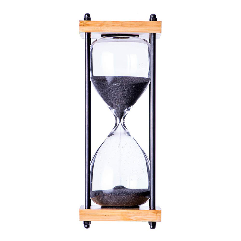 120 240 Minute Wooden Hourglass 1 Hour Sand Timer Hourglass for Decorative