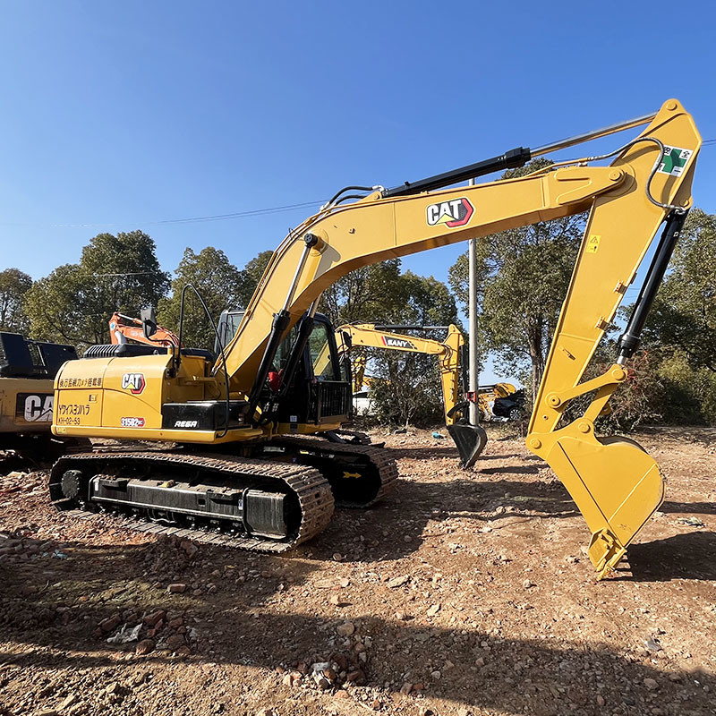 Used CAT 315D2 Excavator 300L Fuel Tank Capacity 91kw Rated Power Quality Guaranteed