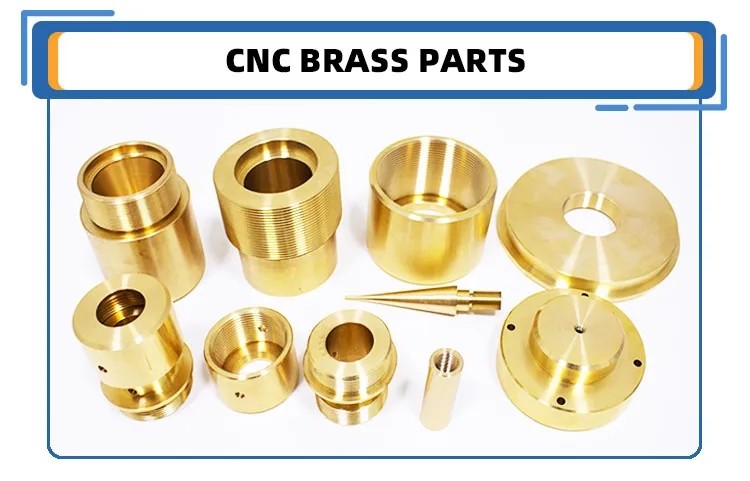 Engrave CNC Brass Parts Multifunctional Durable Brass Spare Parts