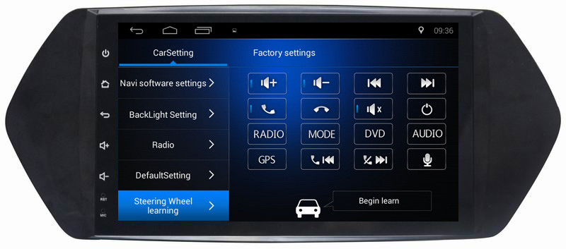 Ouchuangbo auto gps head unit audio stereo android 8.1 for Southeast DX3 support USB SWC wifi AUX radio dual zone