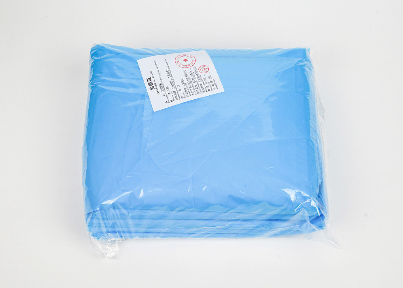 Single Use Medical Disposable Gowns , Disposable Isolation Gown CPE
