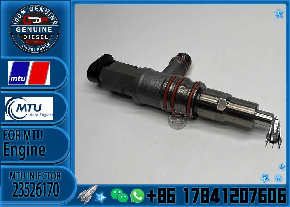 New fuel injection system parts fuel injector 23526170 for MBE 4000 Engines