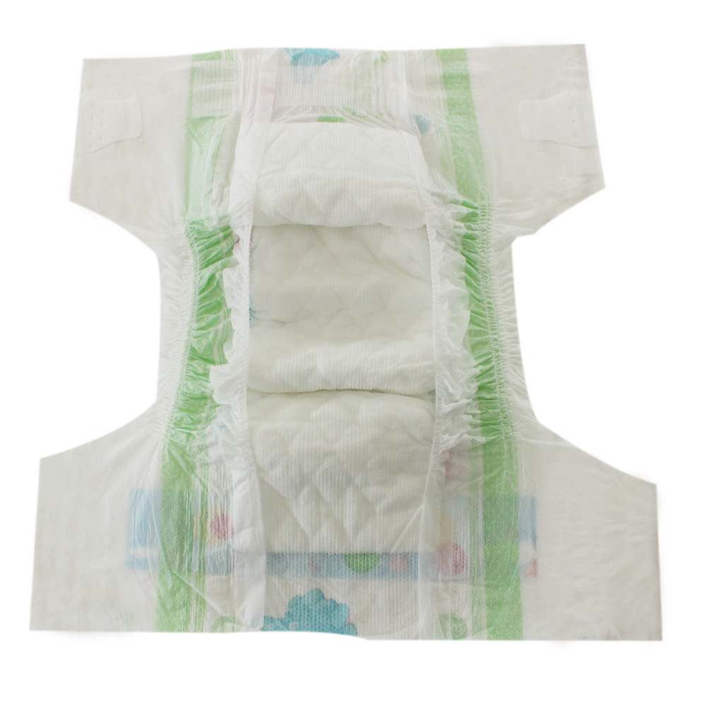 16 to 18 lbs B Grade Baby Diapers with Japan SAP PE Film PP tape Diapers In Bales
