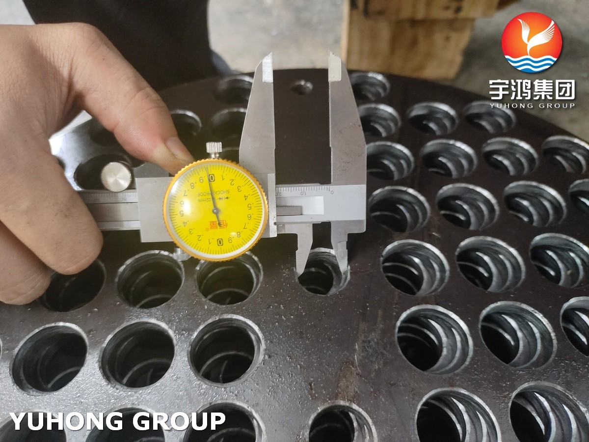ASME SA516 Gr.70 Steel Baffle Plate Boiler And Pressure Vessel Support Plates