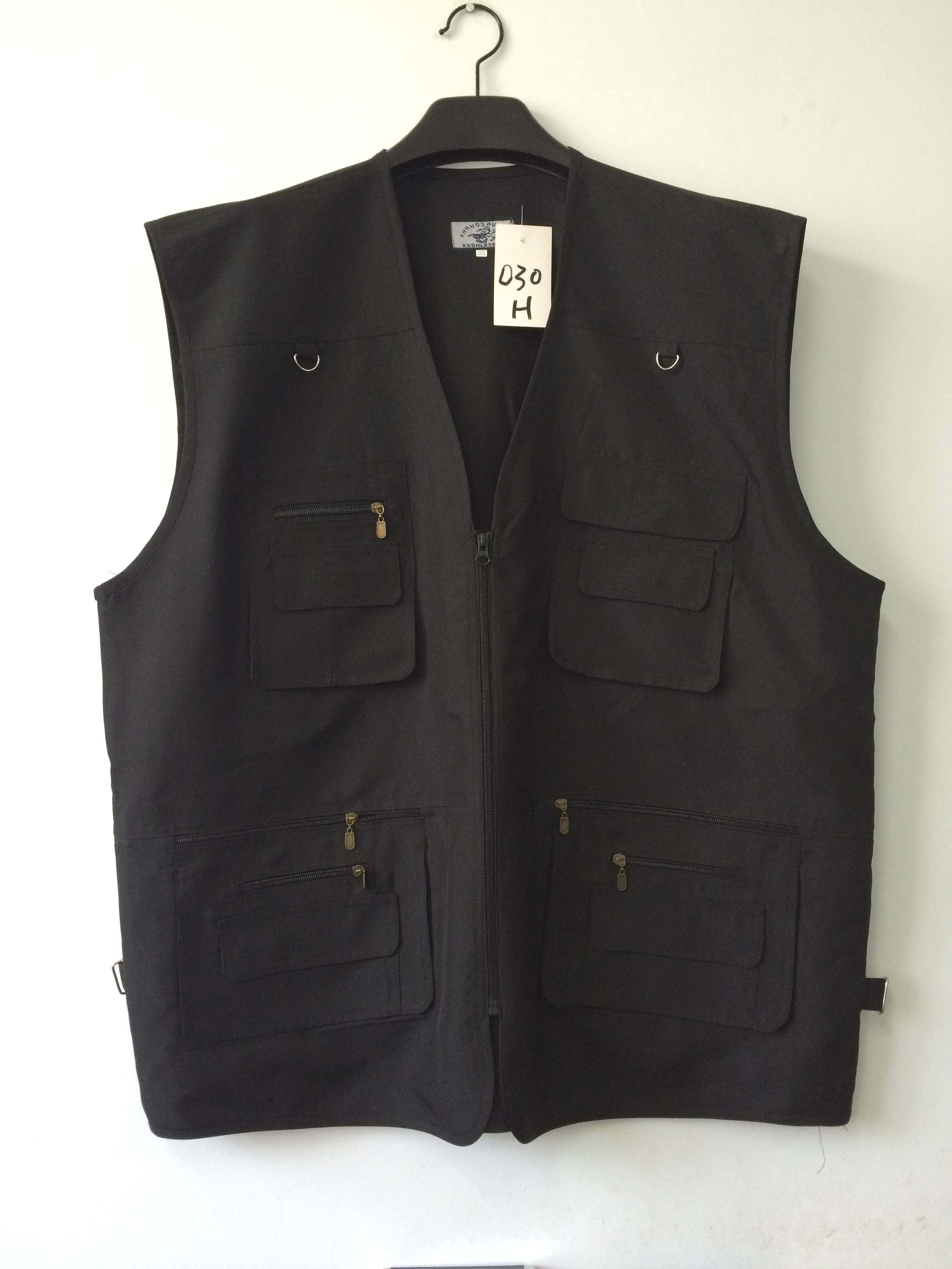 Mens classic vest, mens waist coat, vest 030H in gabardine fabric