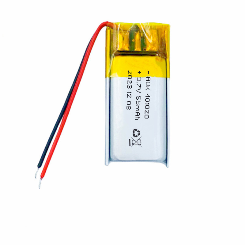 381220 3.7V 60mAh LiPo Battery Rechargeable Lithium Pouch Battery 1C