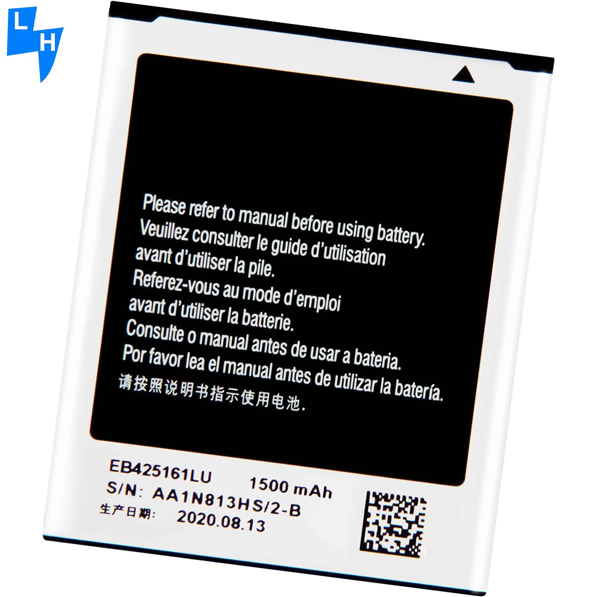 1500mAh Li-ion Rechargeable Battery EB425161LU for Samsung Galaxy J1 Mini I8160 S7572