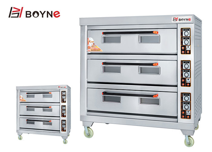 Gas Layer Oven Thermal Conductivity Baking Equipment For Bakery Shop Hotel Bar