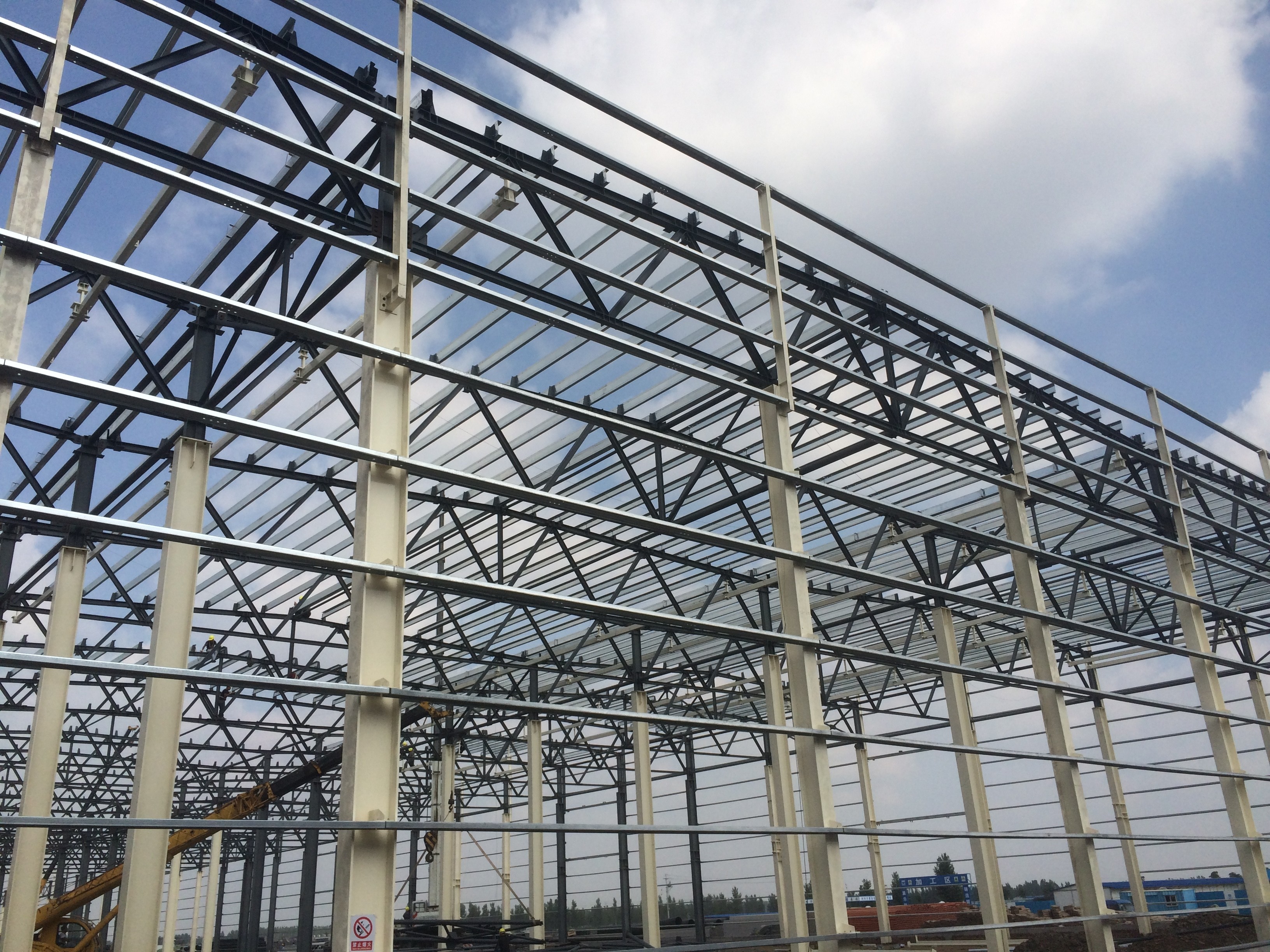 High Strength Steel Poultry House Three Story Steel Structure Building