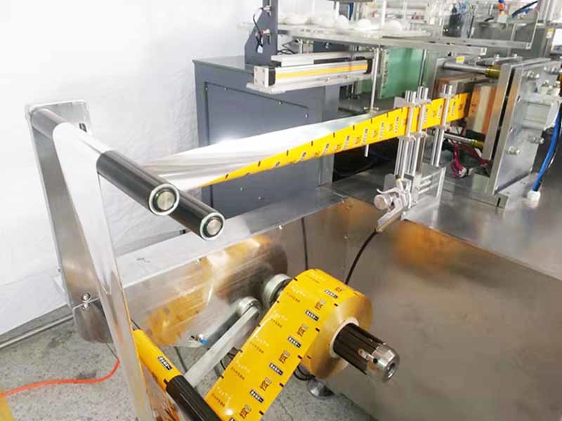 AC220V Auto Folding Wrapping Machine Hygienic PE Glove Safety