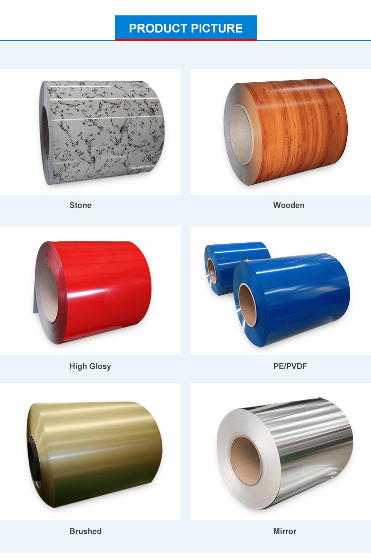 Prepainted Coated Aluminum Strip Coil Alloy 1050 For Gutter 10MM - 1240mm