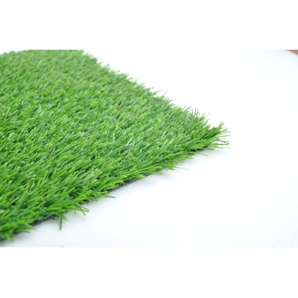 Recycle Soft Artificial Grass For Roof Terrace PP Grid Base Fabric