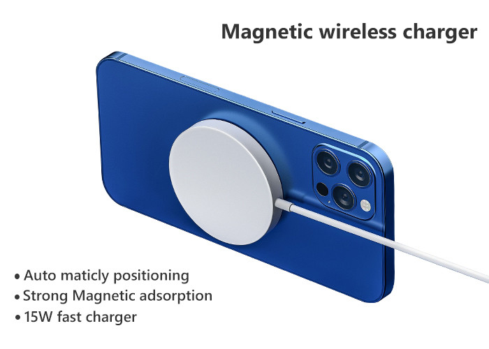 USB-C Port 15W Fast Charging Qi Magnetic Charging Pad