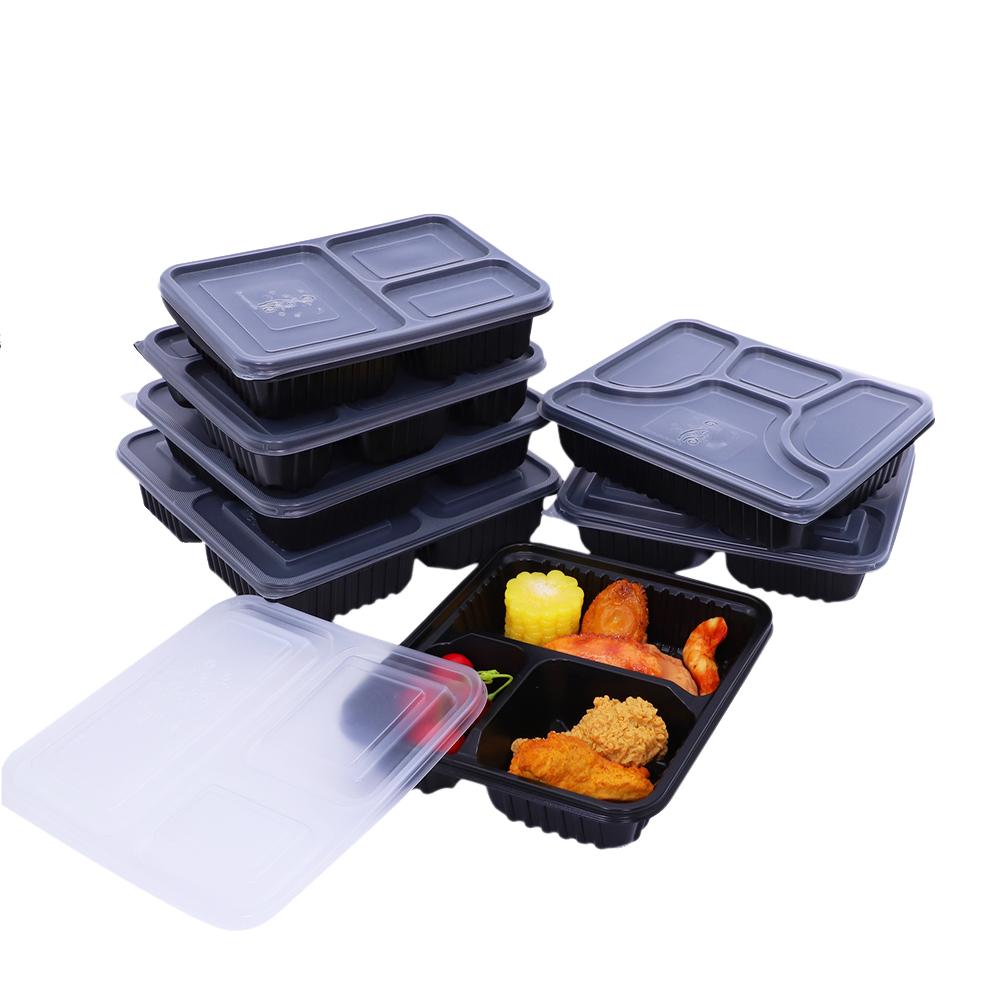 Biodegradable plastic pp microwave disposable food take away containers