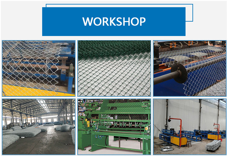 Galvanized Wire Cyclone 415v Chain Link Fence Machine