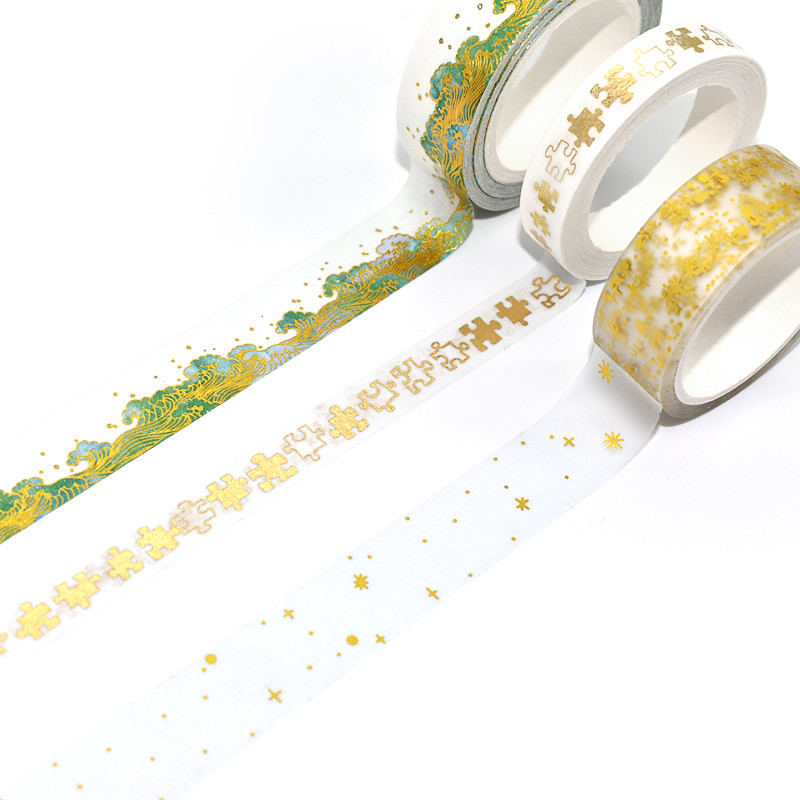 Custom Tea Tree Oil Body Wash Printed Fun Diy Crafts Foil Gold Washi