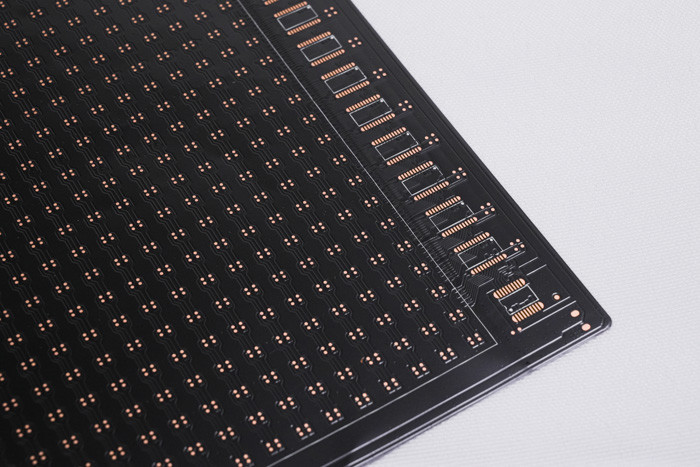 LED Flexible Display Screen FPC With Black Text Electronic Circuit Board Assembly