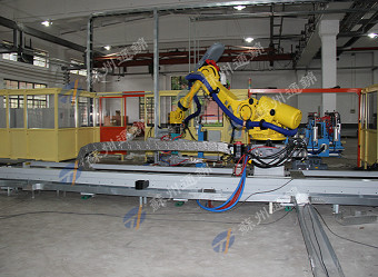 Buy cheap Polishing Engineering Plastics Robot Linear Track / Grinding Robot Rail System product