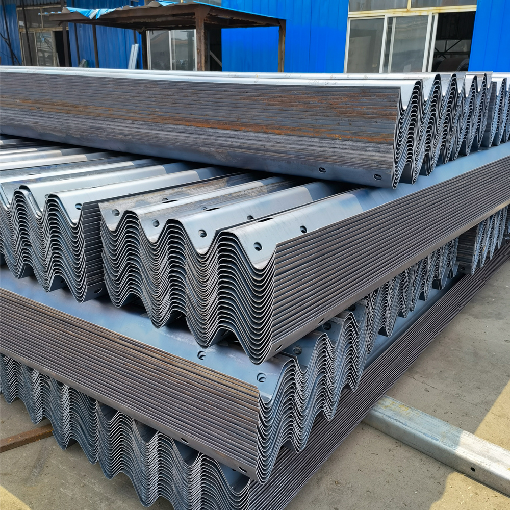 Galvanized Guardrail Crash Barrier Fishtail Terminal End ISO Certified and Customized