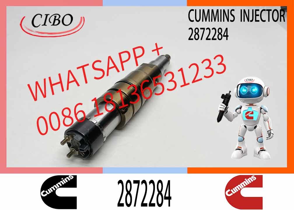 Remanufactured High Quality Common Rail diesel Fuel Injector 2872056 2872284