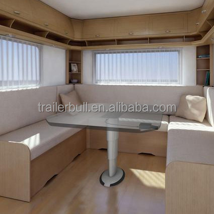 Manual Operation Luxury Folding RV Table Supports Truck Expedition Campers Accessory with Bed and Table