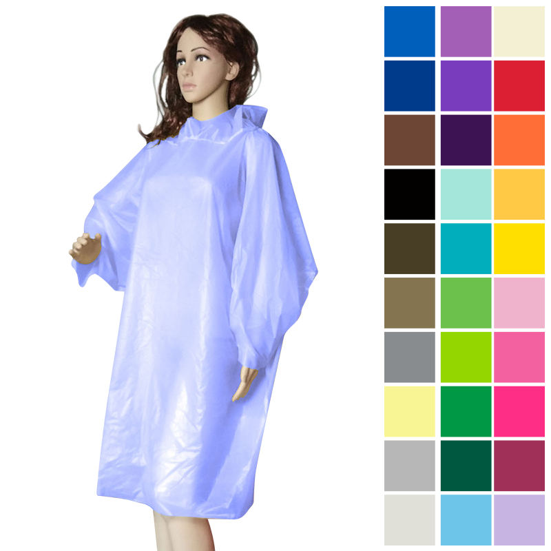 Full PVC Rubber Raincoat Suits 100% Waterproof Rain Coat Men Work