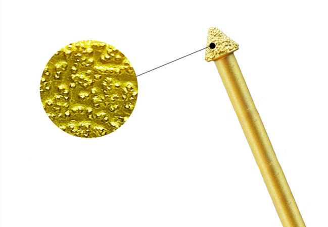 Mushroom Type CNC Router Diamond Engraving Bit Tip 3mm