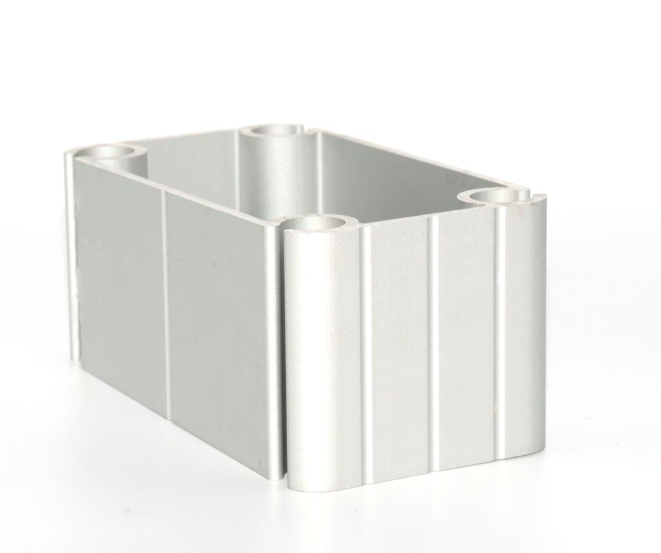 7001 7075 Extruded Aluminium Tube Profiles Rectangle Sun Shade Tent Frame Pipe