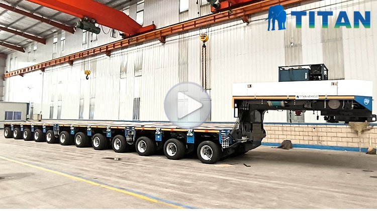 TITAN Goldhofer Modular Trailer  Hydraulic Multi Axle Trailer