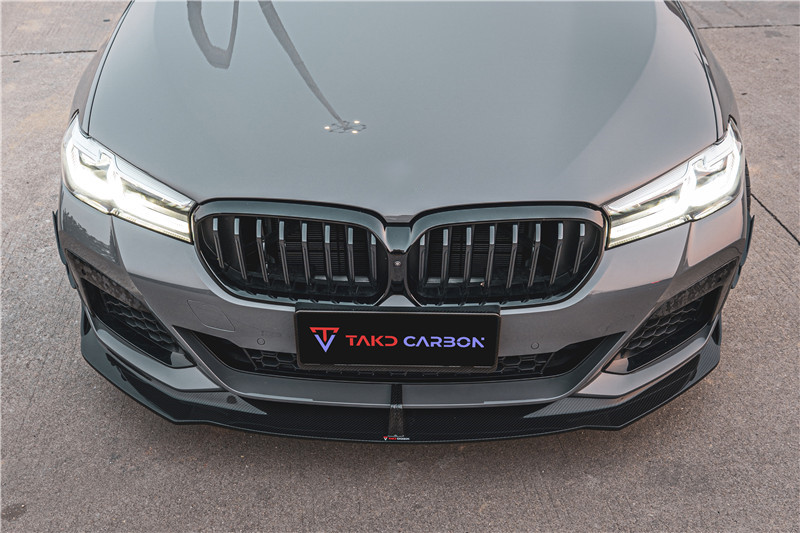 New Product for BMW 525 530 540 G30 G38 Carbon Fiber Body Kit G30 G38 Carbon Fiber Front Shovel Diffuser Side Skirt