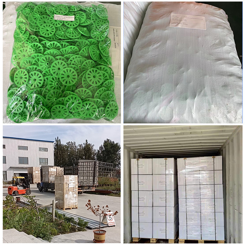 Durable 52mm Polypropylene Plastic Washers for Insulation Boards