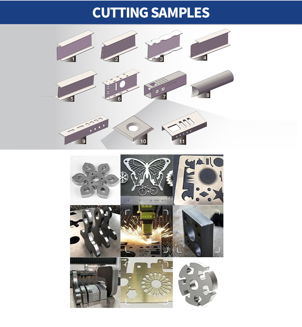 Exchange Table Laser Cutting Machine KB-6020H With Enclosed Protective Cover
