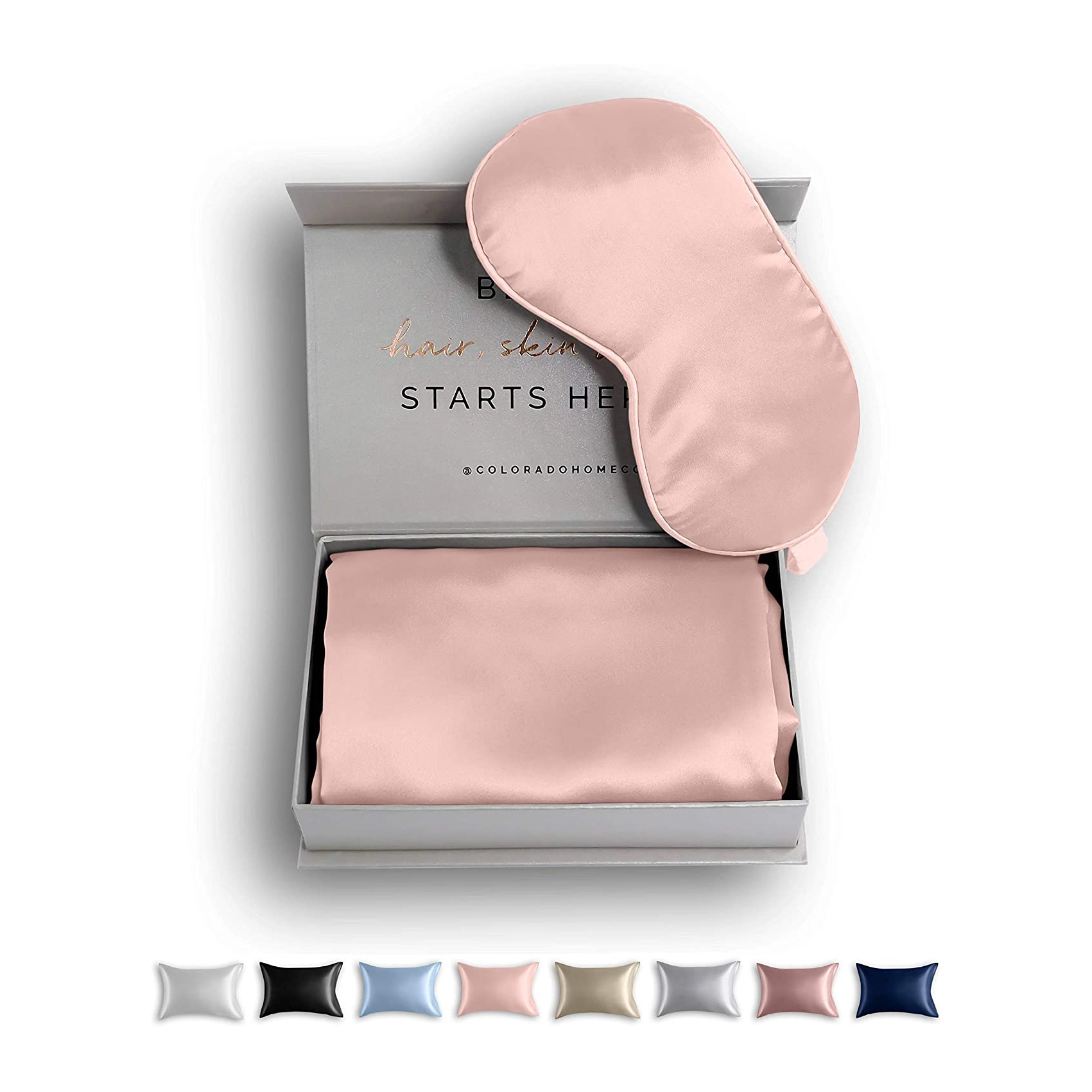 Woven 22mm Mulberry Silk Sleep Mask For Airplane Plain Dyed