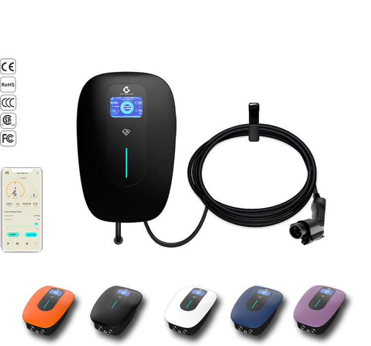 3Phase Type2 Home EV Charging Station 11kw WIFI APP EV Charging Wallbox