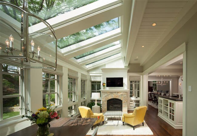 Contemporary English Conservatory Sunroom Four Seasons Sunrooms & Additions