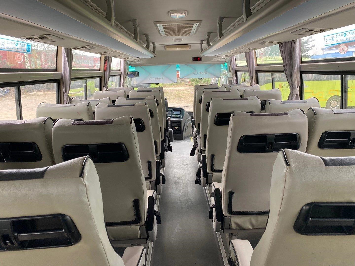 Current 2015 Year Higer Coach Bus 39 Seats Diesel Engine 162kw No Accident