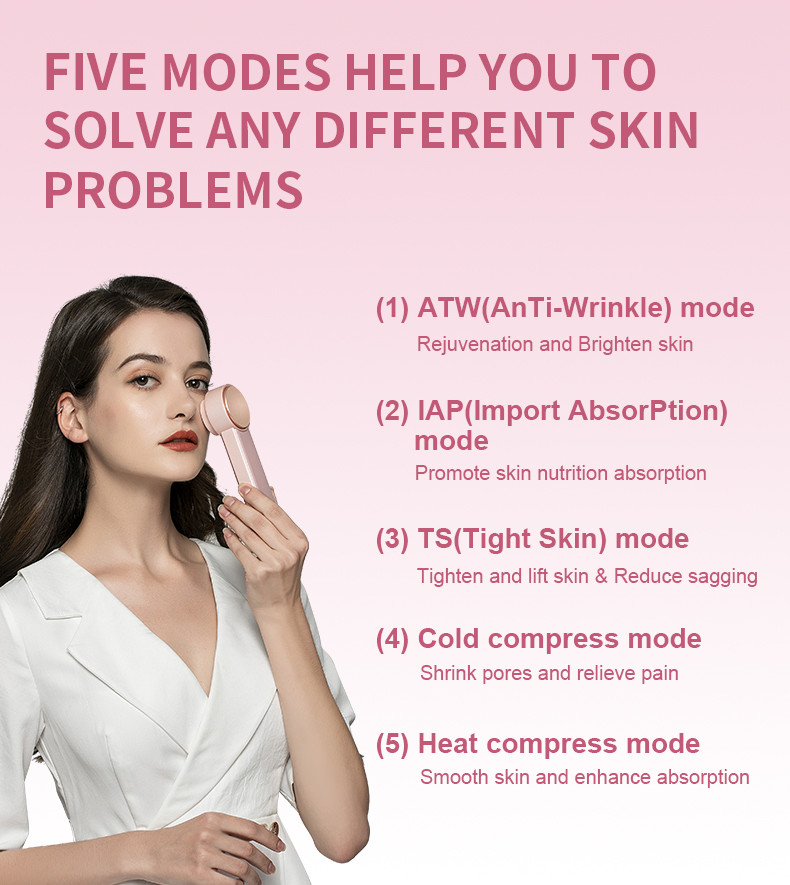 FCC IPX5 Professional Radio Frequency Facial Machine