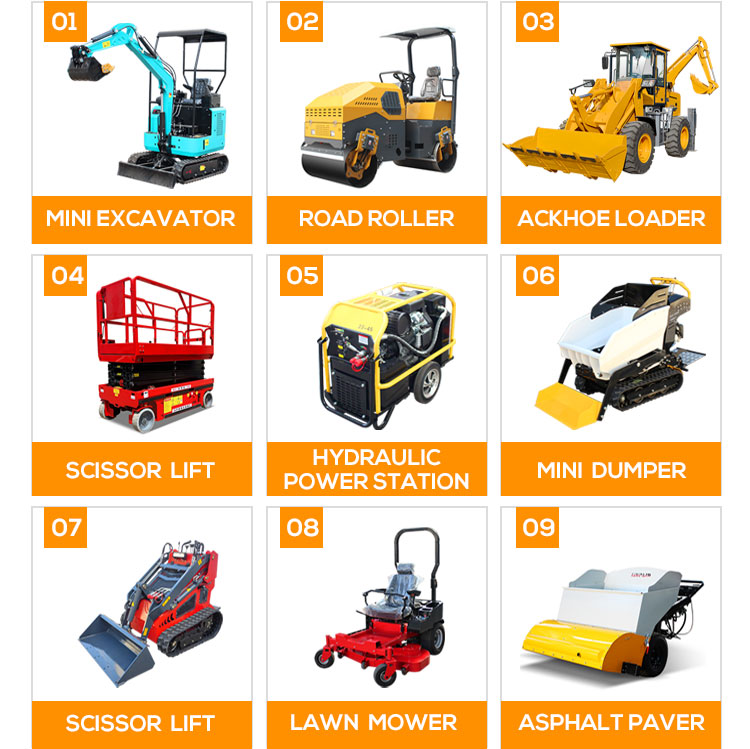 Standard Rated Speed Mini Digger Compact Crawler Excavator with Free Shipping