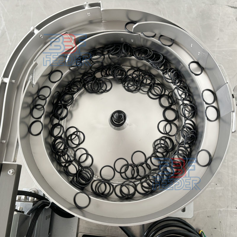 O-Ring Vibratory Bowl Feeder Automated Assembly Lines Customizable Feeding System