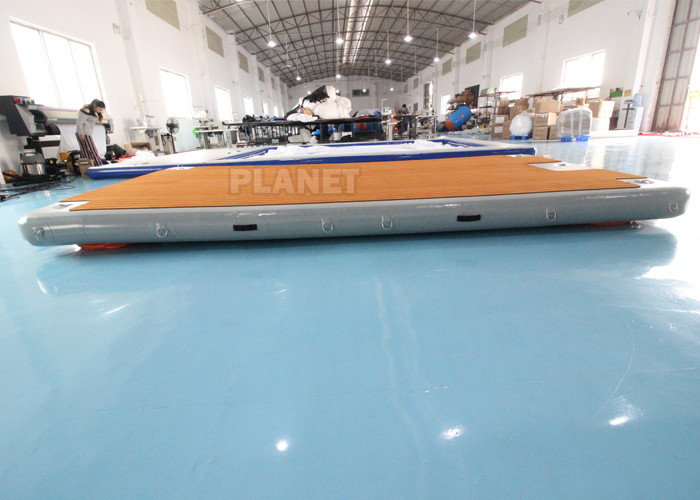 Tarpaulin Inflatable Water Games EVA Dock Floating Pontoon Mat