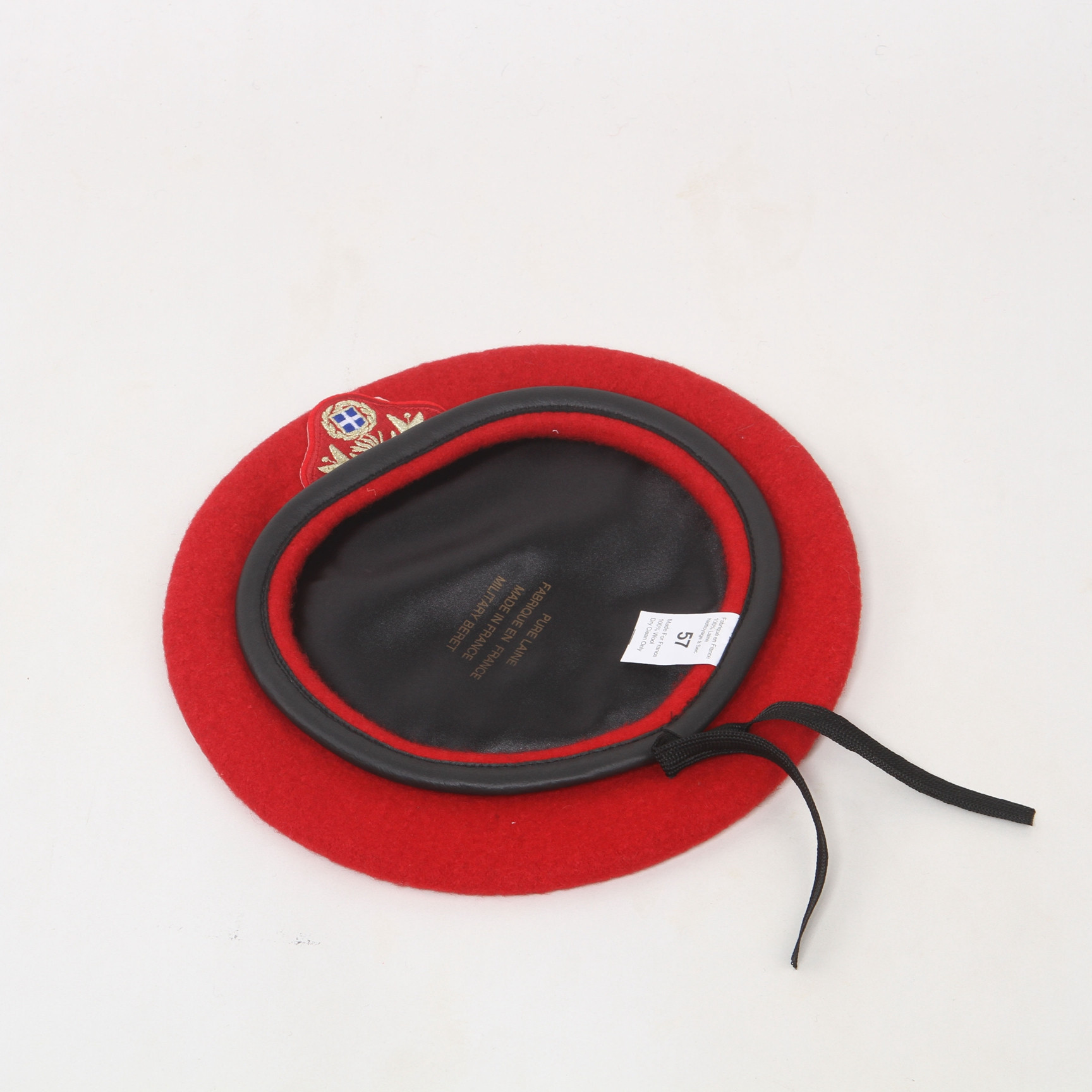 Red Military Wool Beret Military Tactical Headwear For Special Forces Men And Women