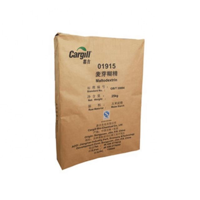 60gsm-10gsm Paper Valve Sacks 25kg For Creamer Easy Opening And Filling