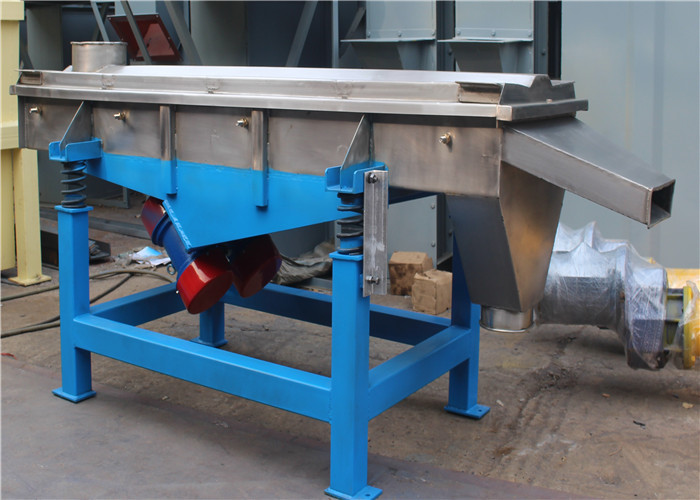 SS304 Particles And Powder Linear Vibrating Screen Sifter Machine