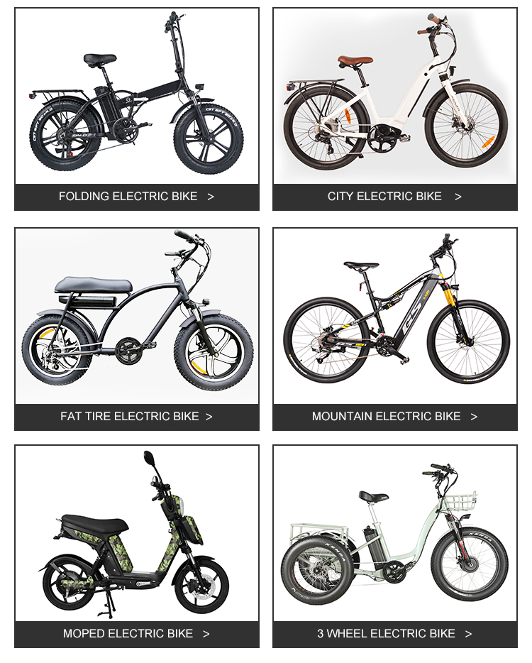 High Power 26 Inch 48V 1000W Fat Tyre Electric Bike With 14Ah - 17Ah Lithium Battery